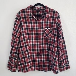 Torrid Top Size 2 Button Down Shirt Long Sleeve